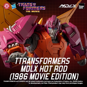ThreeZero Transformers MDLX Scale HOT ROD (1986 Movie Edition)
